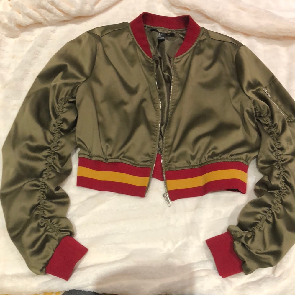 Adorable Front Zip Forever 21 Jacket